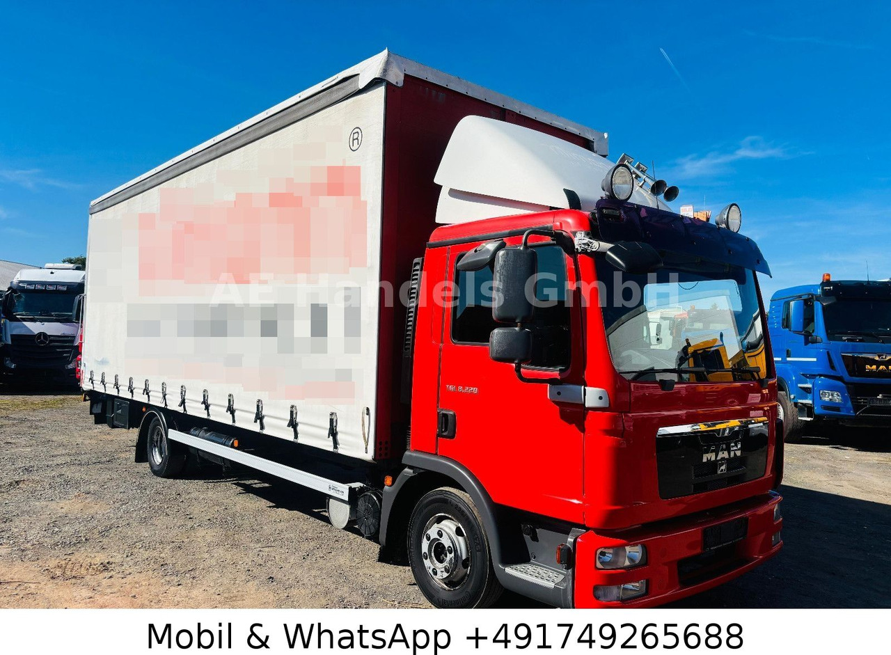 MAN TGL 8.220 C BL P+P 4x2*LBW/Tautliner/AHK/AirPipe - Autoutilitară cu prelată: Foto 1 MAN TGL 8.220 C BL P+P 4x2*LBW/Tautliner/AHK/AirPipe - Autoutilitară cu prelată: Foto 1