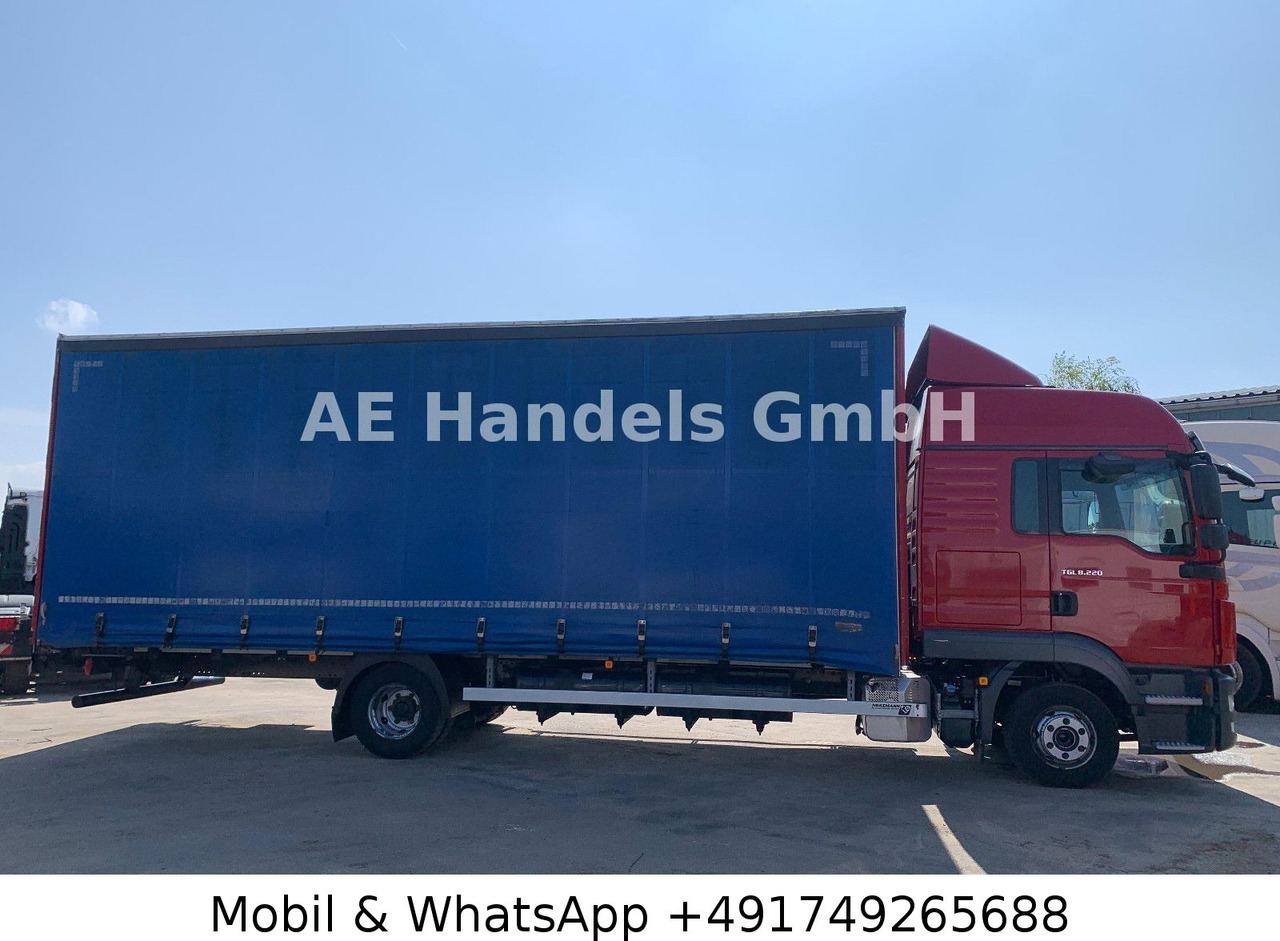 MAN TGL 8.220 L BL P+P *Tautliner/2xTank/AHK/LDW - Autoutilitară cu prelată: Foto 2 MAN TGL 8.220 L BL P+P *Tautliner/2xTank/AHK/LDW - Autoutilitară cu prelată: Foto 2