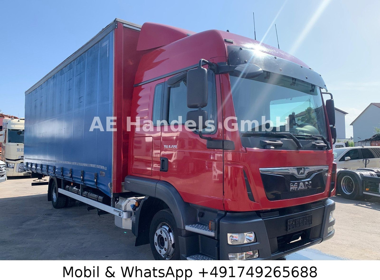 MAN TGL 8.220 L BL P+P *Tautliner/2xTank/AHK/LDW - Autoutilitară cu prelată: Foto 1 MAN TGL 8.220 L BL P+P *Tautliner/2xTank/AHK/LDW - Autoutilitară cu prelată: Foto 1