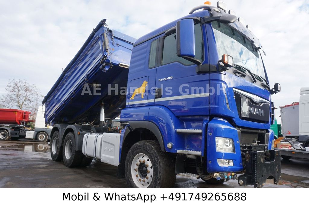 Camion basculantă MAN TGS 26.480 XLX BB 6x4*Pritarder/Manual/Bordmatik: Foto 21