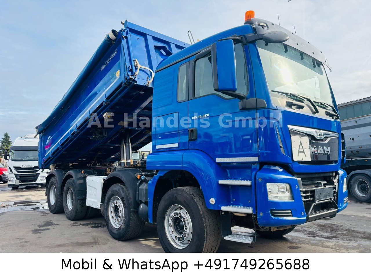 MAN TGS 35.420 L BB 8x4 Meiller *13m³/Bordmatik/AP - Camion basculantă: Foto 1 MAN TGS 35.420 L BB 8x4 Meiller *13m³/Bordmatik/AP - Camion basculantă: Foto 1
