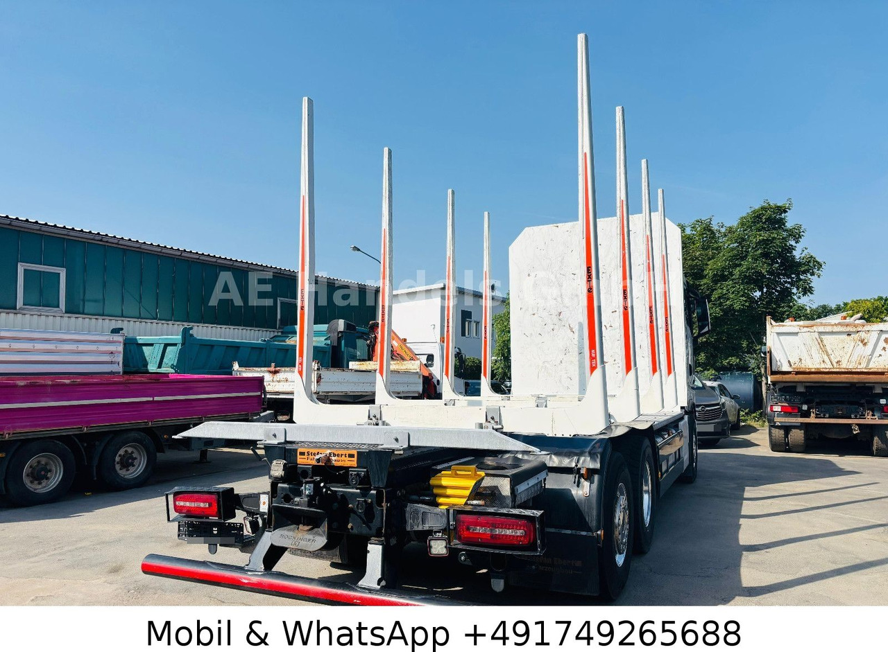 MAN TGX 26.510 GM LL 6x2 *Retarder/3.Lenk/Standklima - Camion forestier: Foto 4 MAN TGX 26.510 GM LL 6x2 *Retarder/3.Lenk/Standklima - Camion forestier: Foto 4