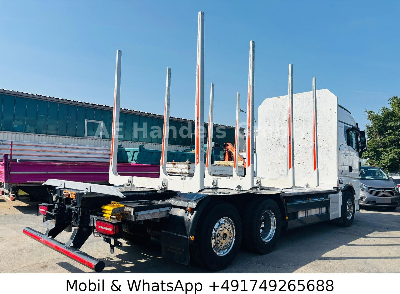 MAN TGX 26.510 GM LL 6x2 *Retarder/3.Lenk/Standklima - Camion forestier: Foto 3 MAN TGX 26.510 GM LL 6x2 *Retarder/3.Lenk/Standklima - Camion forestier: Foto 3