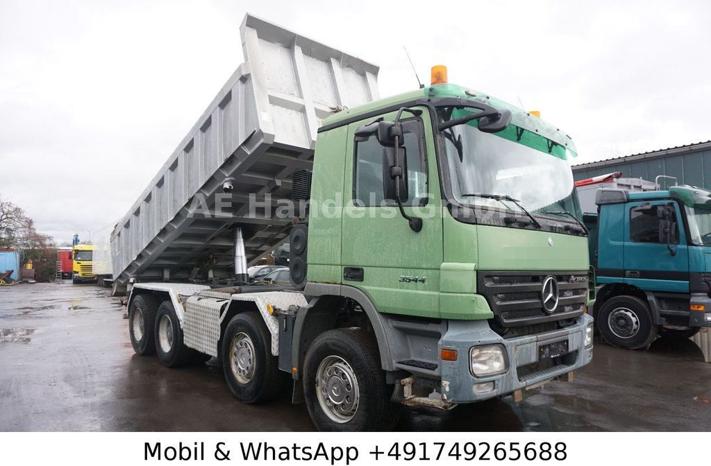 Mercedes-Benz Actros II 3244 8x4 BB Meiller *Bordmatik/3-Pedal - Camion basculantă: Foto 1 Mercedes-Benz Actros II 3244 8x4 BB Meiller *Bordmatik/3-Pedal - Camion basculantă: Foto 1