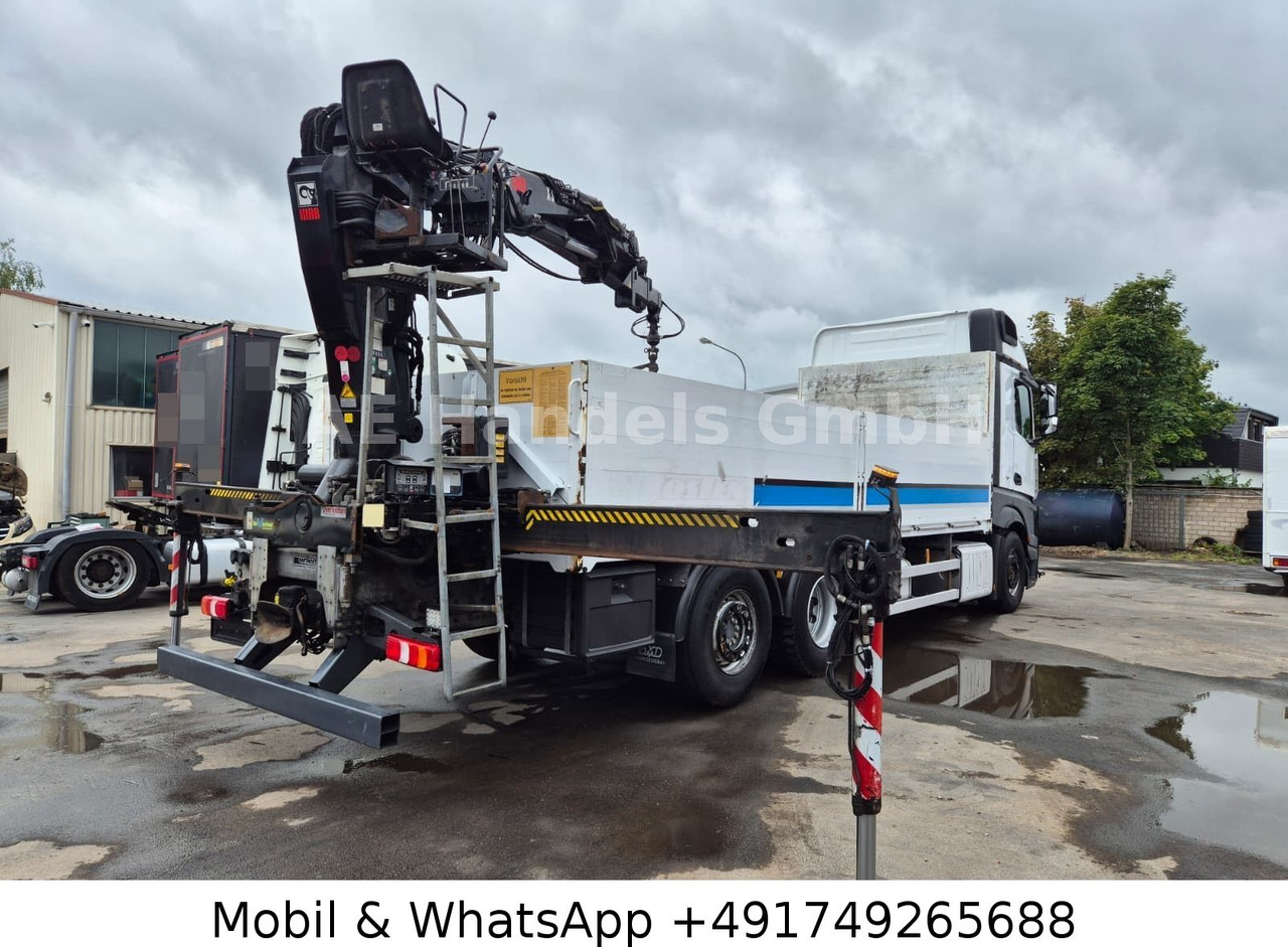 Mercedes-Benz Actros IV 2645 L LL 6x2 *Retarder/Hiab-177K-Pro - Camion platformă, Camion cu macara: Foto 5 Mercedes-Benz Actros IV 2645 L LL 6x2 *Retarder/Hiab-177K-Pro - Camion platformă, Camion cu macara: Foto 5