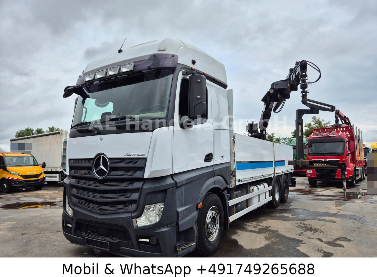 Mercedes-Benz Actros IV 2645 L LL 6x2 *Retarder/Hiab-177K-Pro - Camion cu macara: Foto 1 Mercedes-Benz Actros IV 2645 L LL 6x2 *Retarder/Hiab-177K-Pro - Camion cu macara: Foto 1
