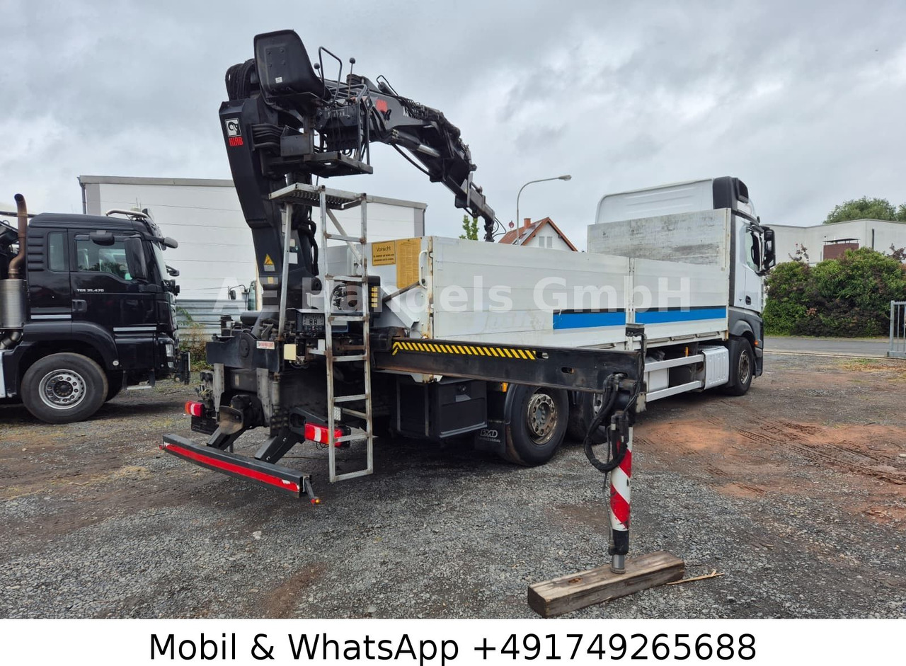 Mercedes-Benz Actros IV 2646 L LL 6x2 *Retarder/Hiab-177K-Pro - Camion platformă, Camion cu macara: Foto 5 Mercedes-Benz Actros IV 2646 L LL 6x2 *Retarder/Hiab-177K-Pro - Camion platformă, Camion cu macara: Foto 5