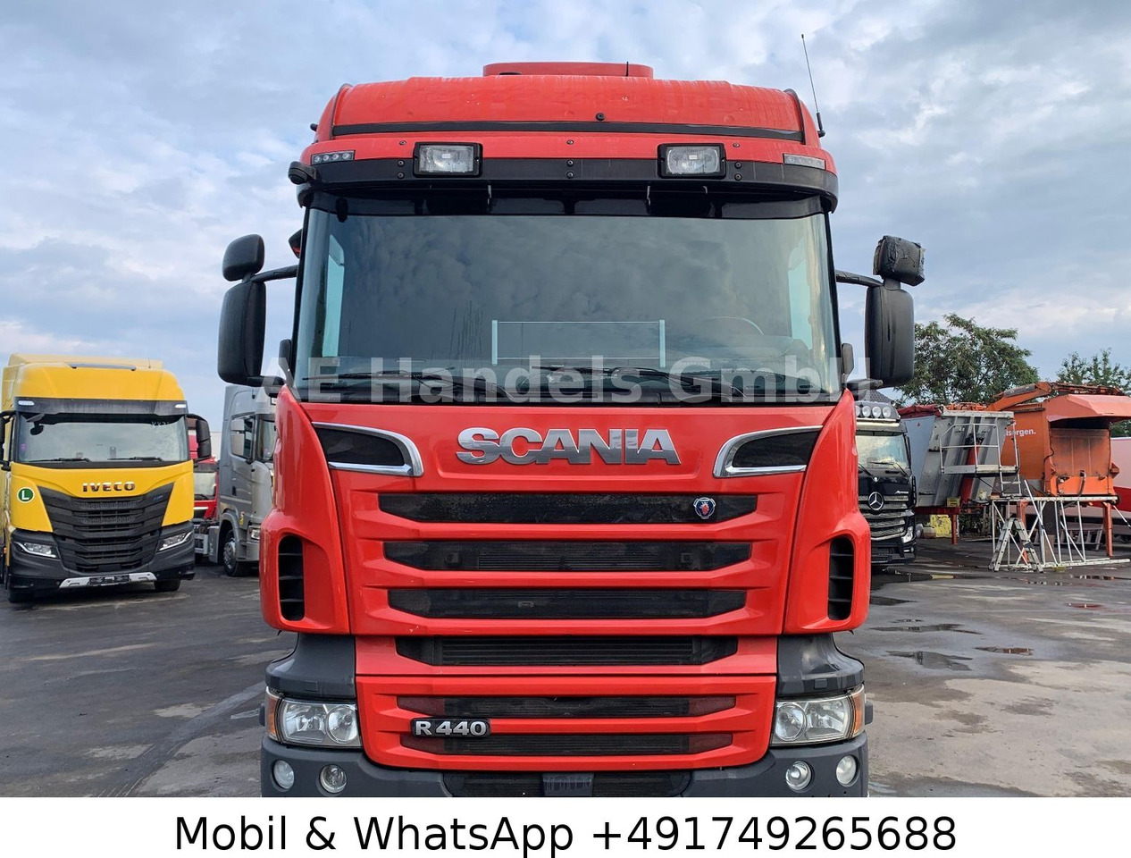 Leasing de  Scania R440 BL *Retarder/Gebläse/Lenk+Lift/DSK Scania R440 BL *Retarder/Gebläse/Lenk+Lift/DSK: Foto 12