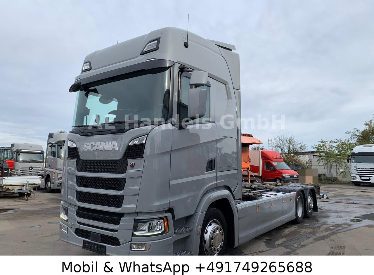 Scania S450 HighLine BDF *Retarder/Lenk+Lift/Multi/LBW - Camion transport containere/ Swap body: Foto 1 Scania S450 HighLine BDF *Retarder/Lenk+Lift/Multi/LBW - Camion transport containere/ Swap body: Foto 1