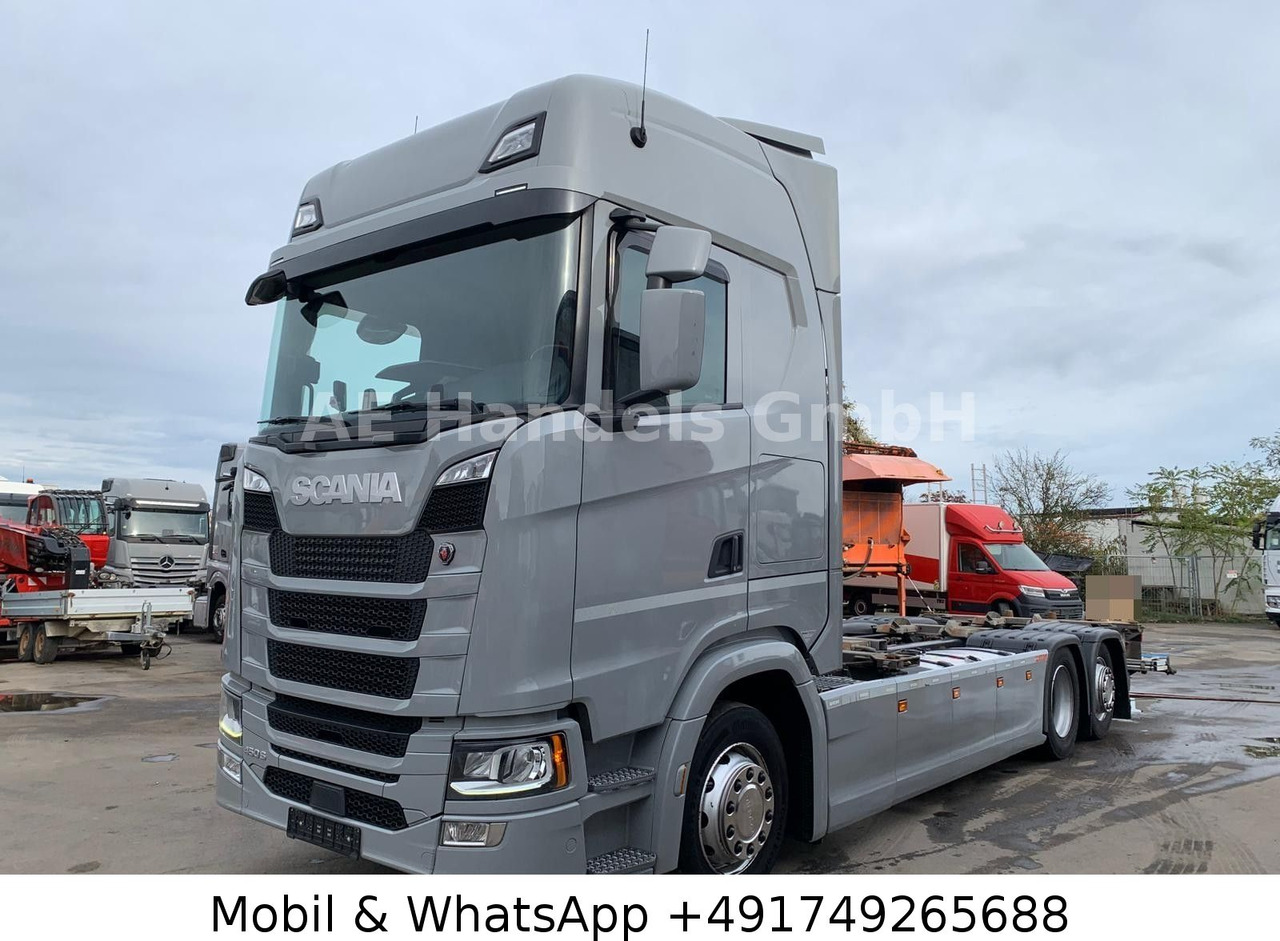 Scania S450 HighLine BDF *Retarder/Lenk+Lift/Multi/LBW - Camion şasiu: Foto 1 Scania S450 HighLine BDF *Retarder/Lenk+Lift/Multi/LBW - Camion şasiu: Foto 1