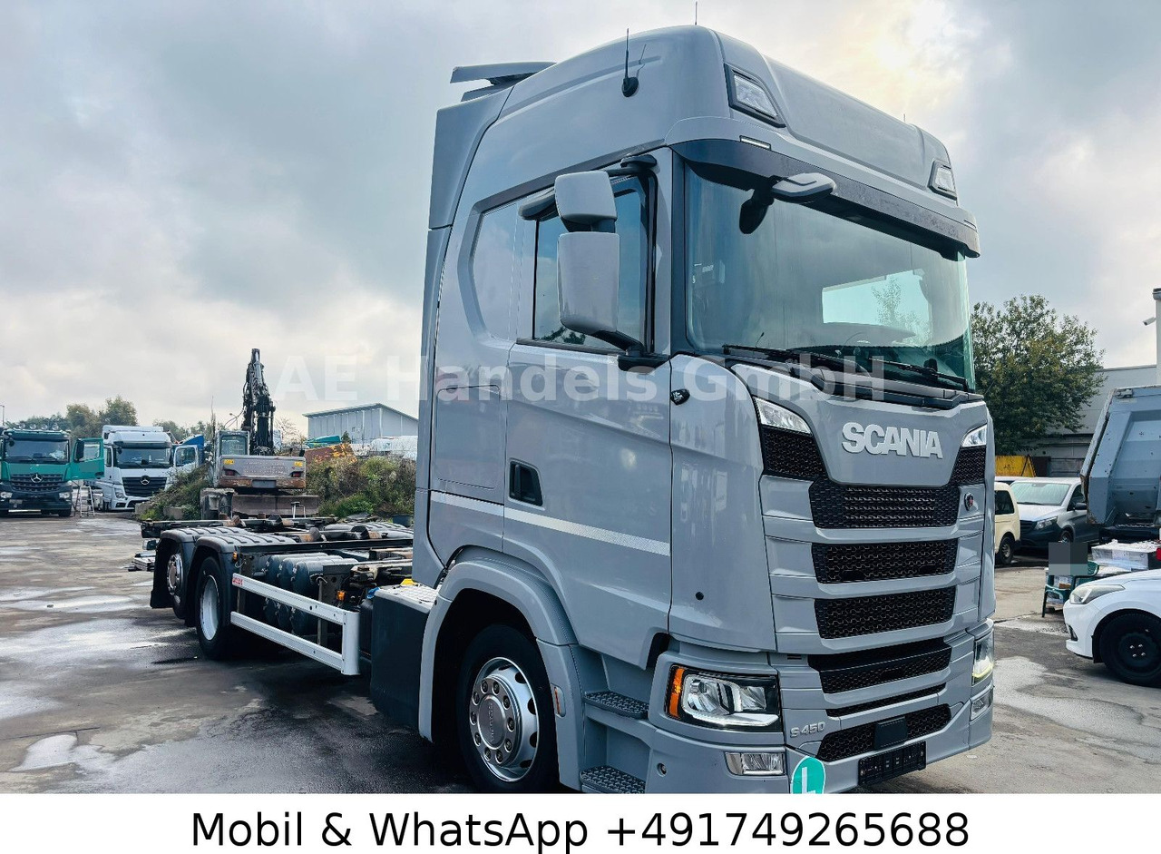 Scania S450 HighLine BDF *Retarder/Lenk+Lift/Multi/LBW - Camion şasiu: Foto 1 Scania S450 HighLine BDF *Retarder/Lenk+Lift/Multi/LBW - Camion şasiu: Foto 1