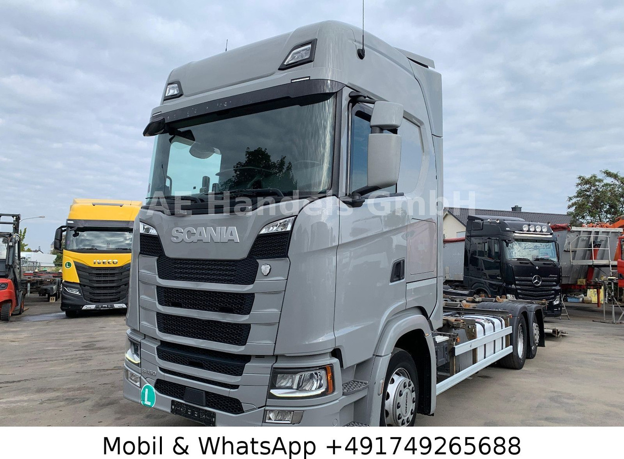 Scania S450 HighLine BDF *Retarder/Lenk+Lift/Multi/LBW - Camion şasiu: Foto 1 Scania S450 HighLine BDF *Retarder/Lenk+Lift/Multi/LBW - Camion şasiu: Foto 1