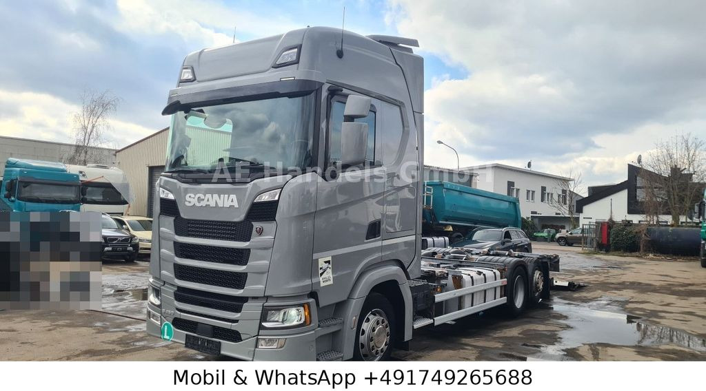 Camion transport containere/ Swap body Scania S450 HighLine LL BDF *Retarder/Lenk+Lift/LBW/AHK: Foto 6
