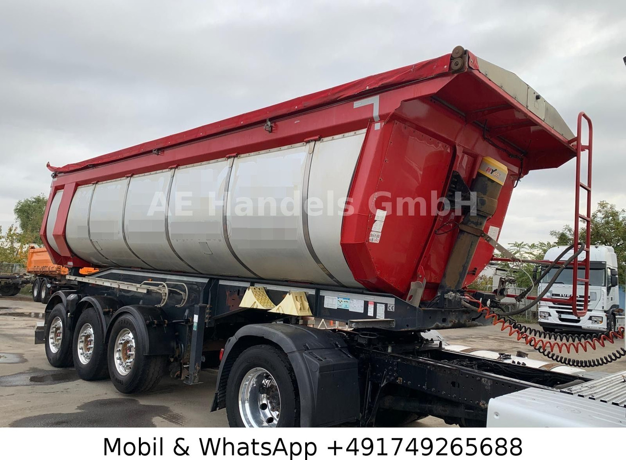 Schwarzmüller SK Thermo Stahl *28m³/E-Verdeck/Alcoa/Smartbaord - Semiremorcă basculantă: Foto 1 Schwarzmüller SK Thermo Stahl *28m³/E-Verdeck/Alcoa/Smartbaord - Semiremorcă basculantă: Foto 1