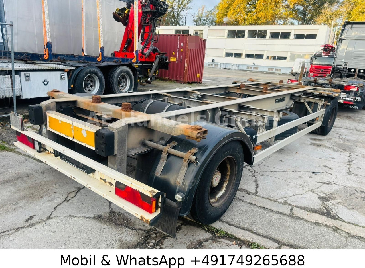 Sommer AW 18T Drehschemel BDF *Luft/Luft*Scheibenbremse - Remorcă transport containere/ Swap body: Foto 5 Sommer AW 18T Drehschemel BDF *Luft/Luft*Scheibenbremse - Remorcă transport containere/ Swap body: Foto 5