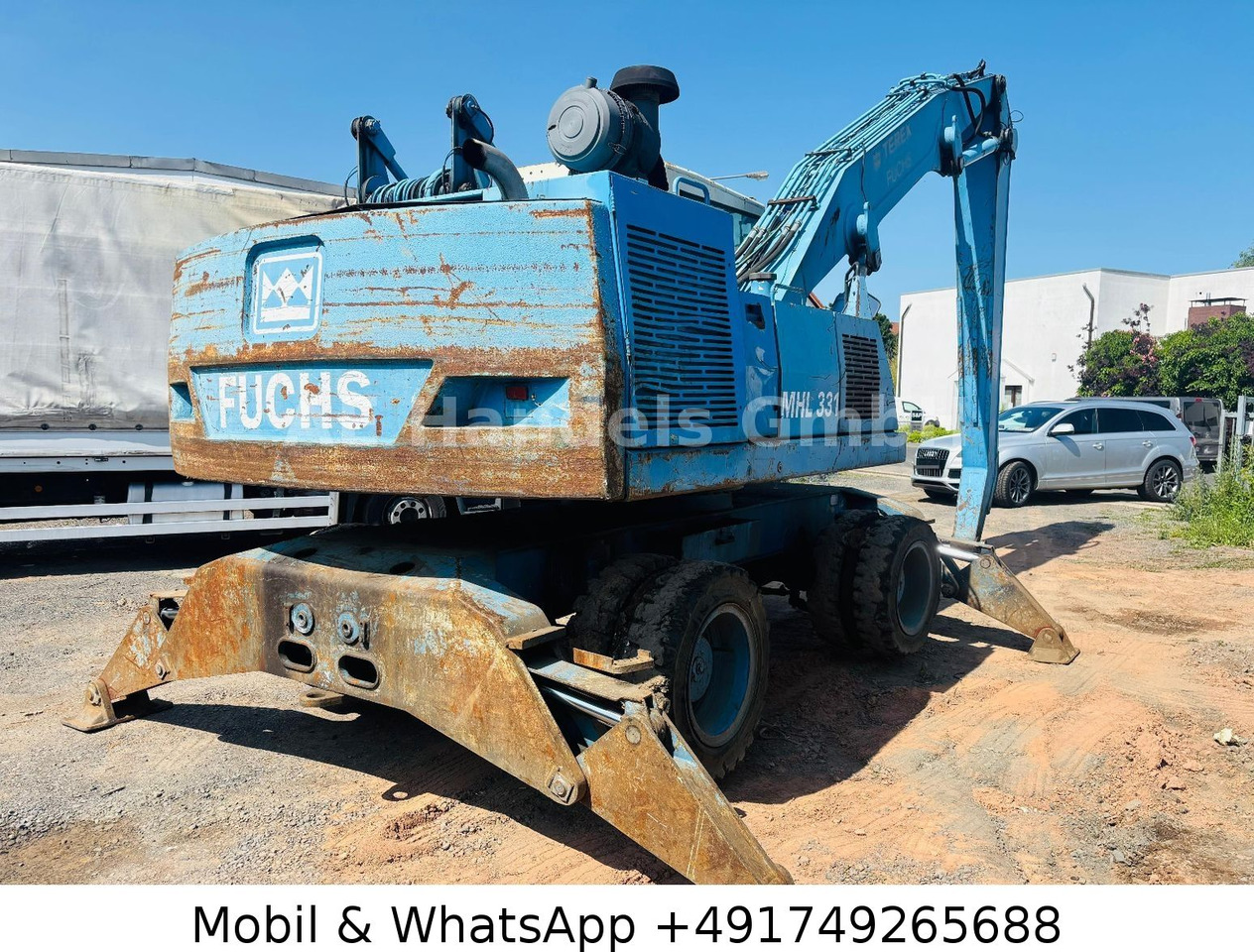 Terex MHL 331 Umschlagbagger - Excavator pe roţi: Foto 3 Terex MHL 331 Umschlagbagger - Excavator pe roţi: Foto 3