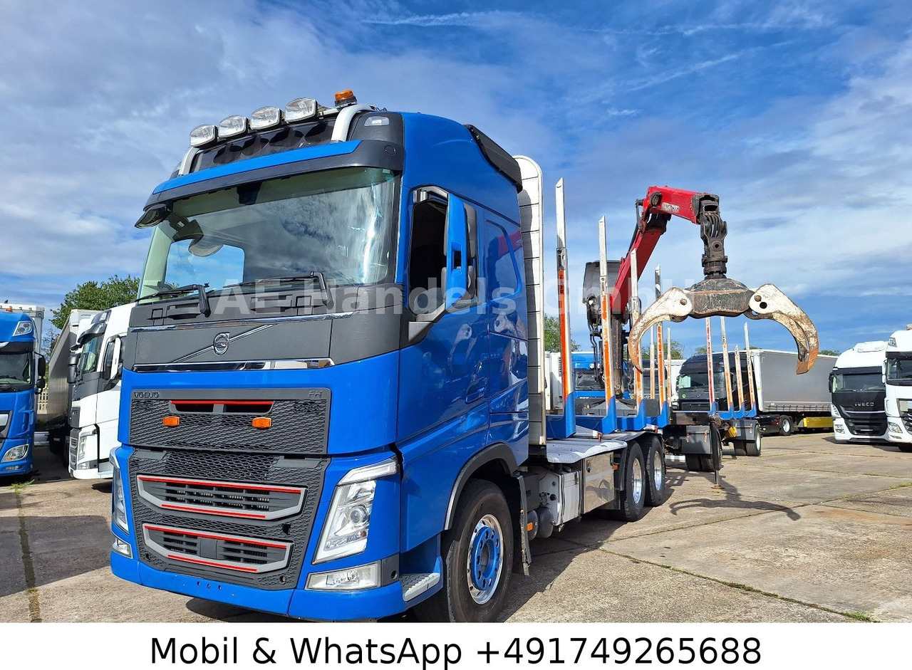 Volvo FH 540 Globe BL 6x4 Palfinger M12L80 *Retarder - Camion forestier, Camion cu macara: Foto 1 Volvo FH 540 Globe BL 6x4 Palfinger M12L80 *Retarder - Camion forestier, Camion cu macara: Foto 1