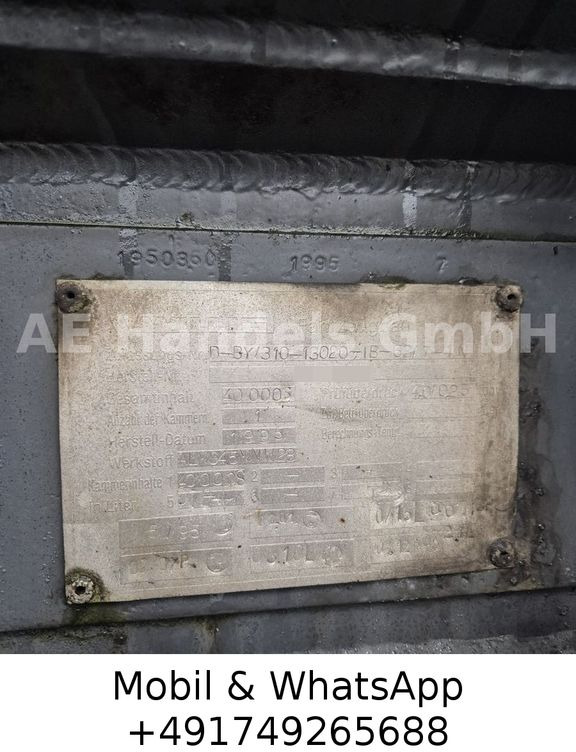 Semiremorcă cisternă Willig  *ADR/40.000Liter/Kerosin/Diesel/Benzin Willig  *ADR/40.000Liter/Kerosin/Diesel/Benzin: Foto 9