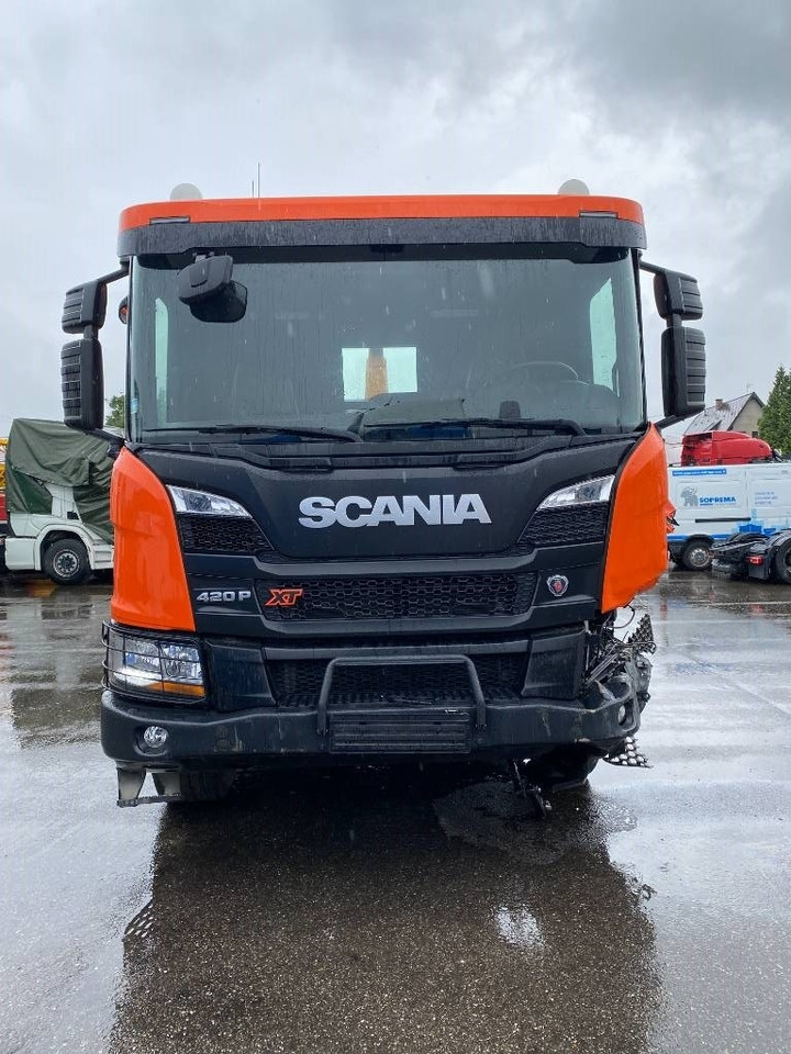 Scania P420 XT-3Pedales / PALFINGER PTH20SLD5 endommagé - Camion cu cârlig: Foto 3 Scania P420 XT-3Pedales / PALFINGER PTH20SLD5 endommagé - Camion cu cârlig: Foto 3