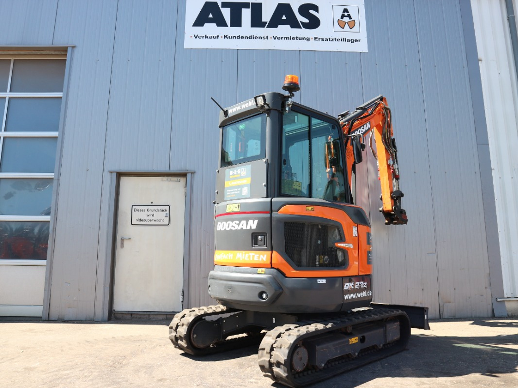 Doosan DX27Z-7 - Mini excavator: Foto 3 Doosan DX27Z-7 - Mini excavator: Foto 3