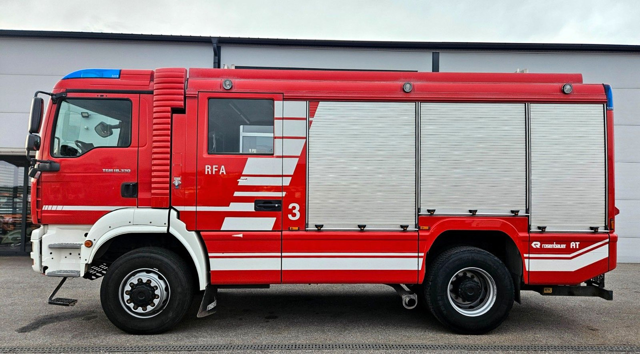 MAN TGM 18.330 4x4 Feuerwehr Rosenbauer RFA - Camion: Foto 2 MAN TGM 18.330 4x4 Feuerwehr Rosenbauer RFA - Camion: Foto 2