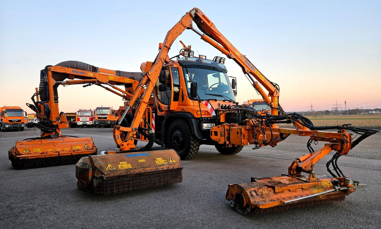 Unimog U500 Euro5 MULAG MKM700 Triomäher - Camion: Foto 1 Unimog U500 Euro5 MULAG MKM700 Triomäher - Camion: Foto 1