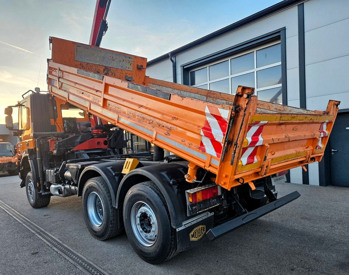 Iveco Trakker 410 6x4-4 EEV Palfinger PK12502 Funk - Camion basculantă: Foto 5 Iveco Trakker 410 6x4-4 EEV Palfinger PK12502 Funk - Camion basculantă: Foto 5