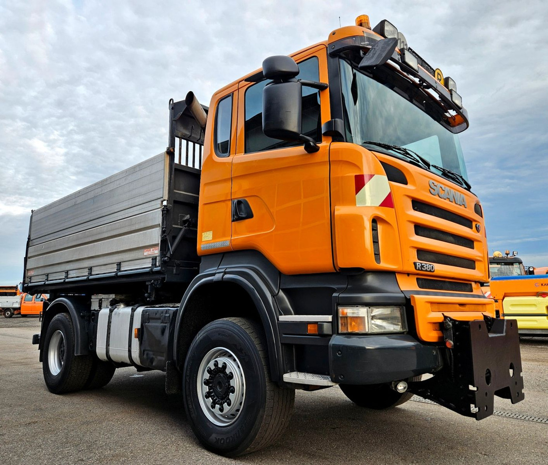 Scania R380 4x4 Winterdienst Euro4 - Camion basculantă: Foto 1 Scania R380 4x4 Winterdienst Euro4 - Camion basculantă: Foto 1