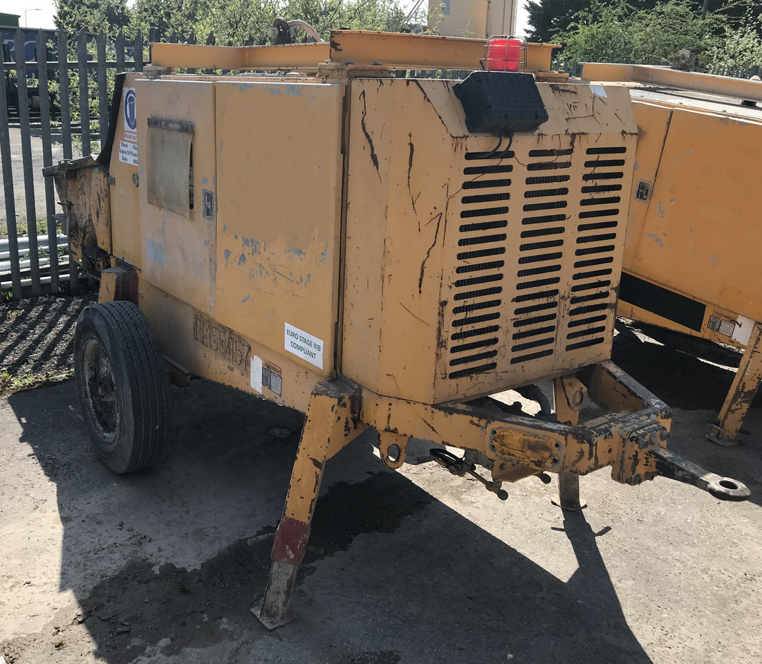 PUTZMEISTER 1005 - Pompă de beton staționară: Foto 1 PUTZMEISTER 1005 - Pompă de beton staționară: Foto 1