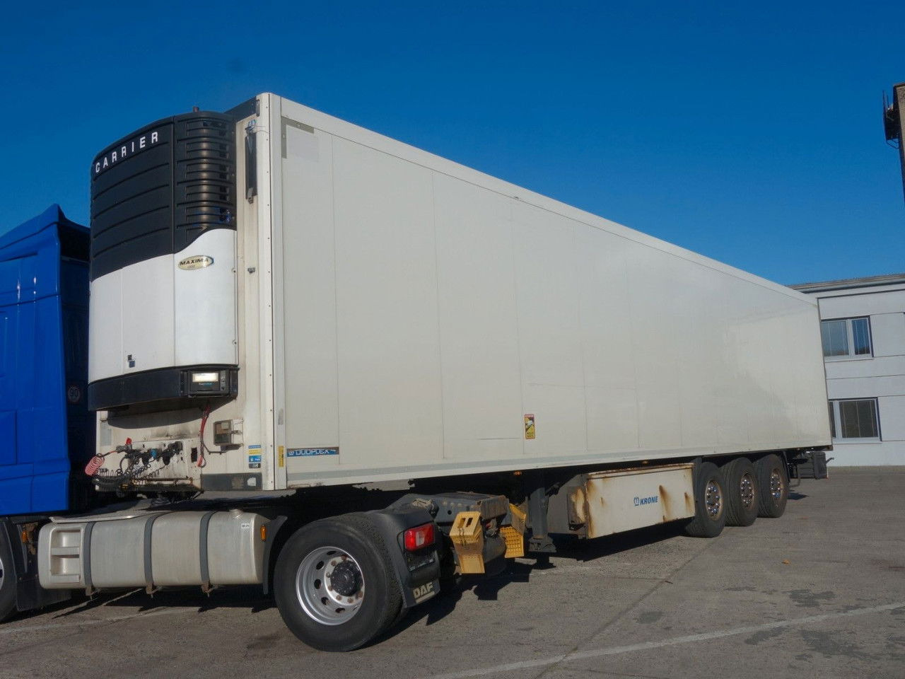 Krone SD, Carrier Maxima 1300, Doppelstock SD, Carrier Maxima 1300, Doppelstock - Semiremorcă frigider: Foto 1 Krone SD, Carrier Maxima 1300, Doppelstock SD, Carrier Maxima 1300, Doppelstock - Semiremorcă frigider: Foto 1