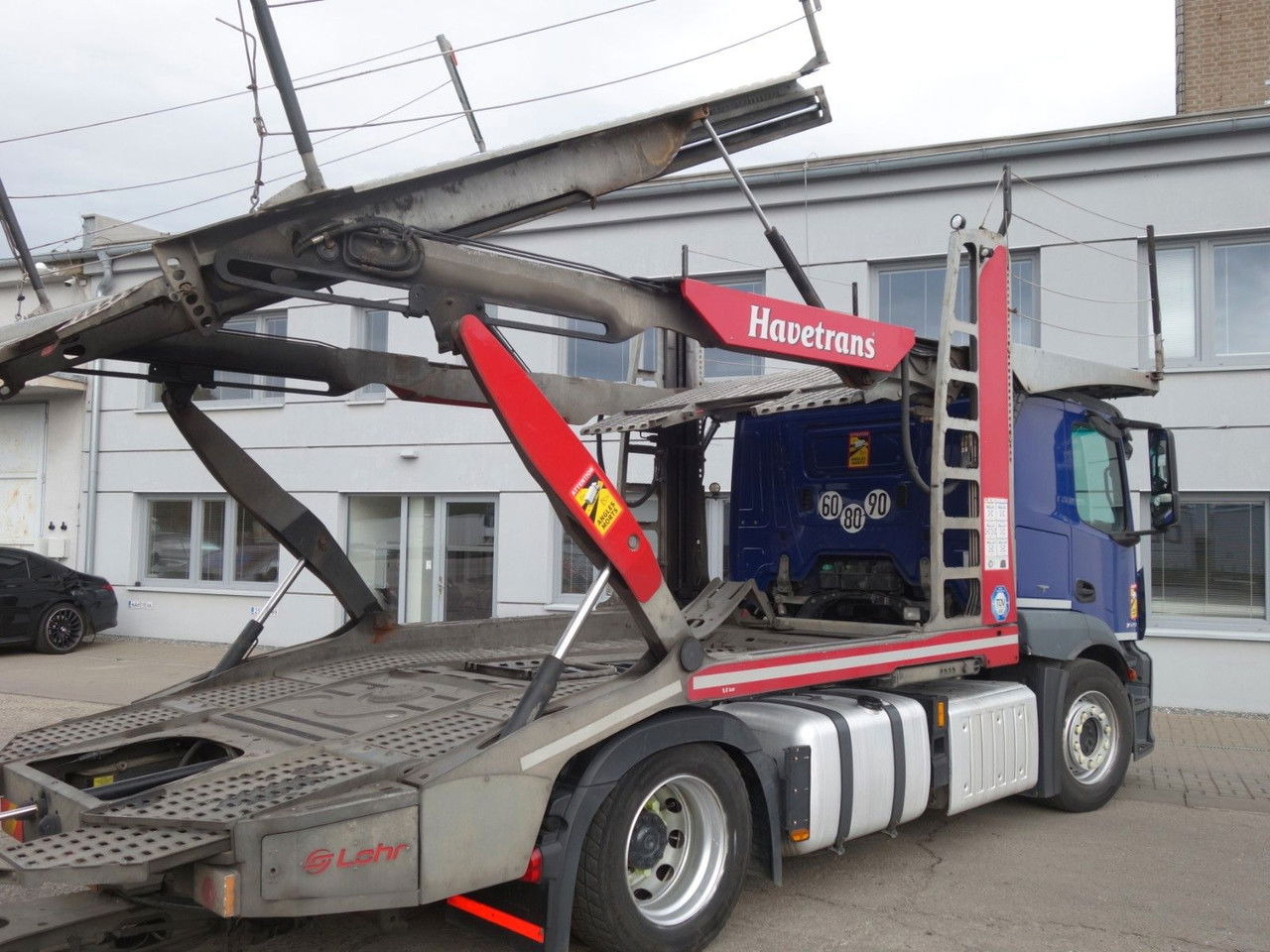 Camion transport auto Mercedes-Benz Actros 1843 mit Euro Lohr, Retarder, VDI Certifi: Foto 13