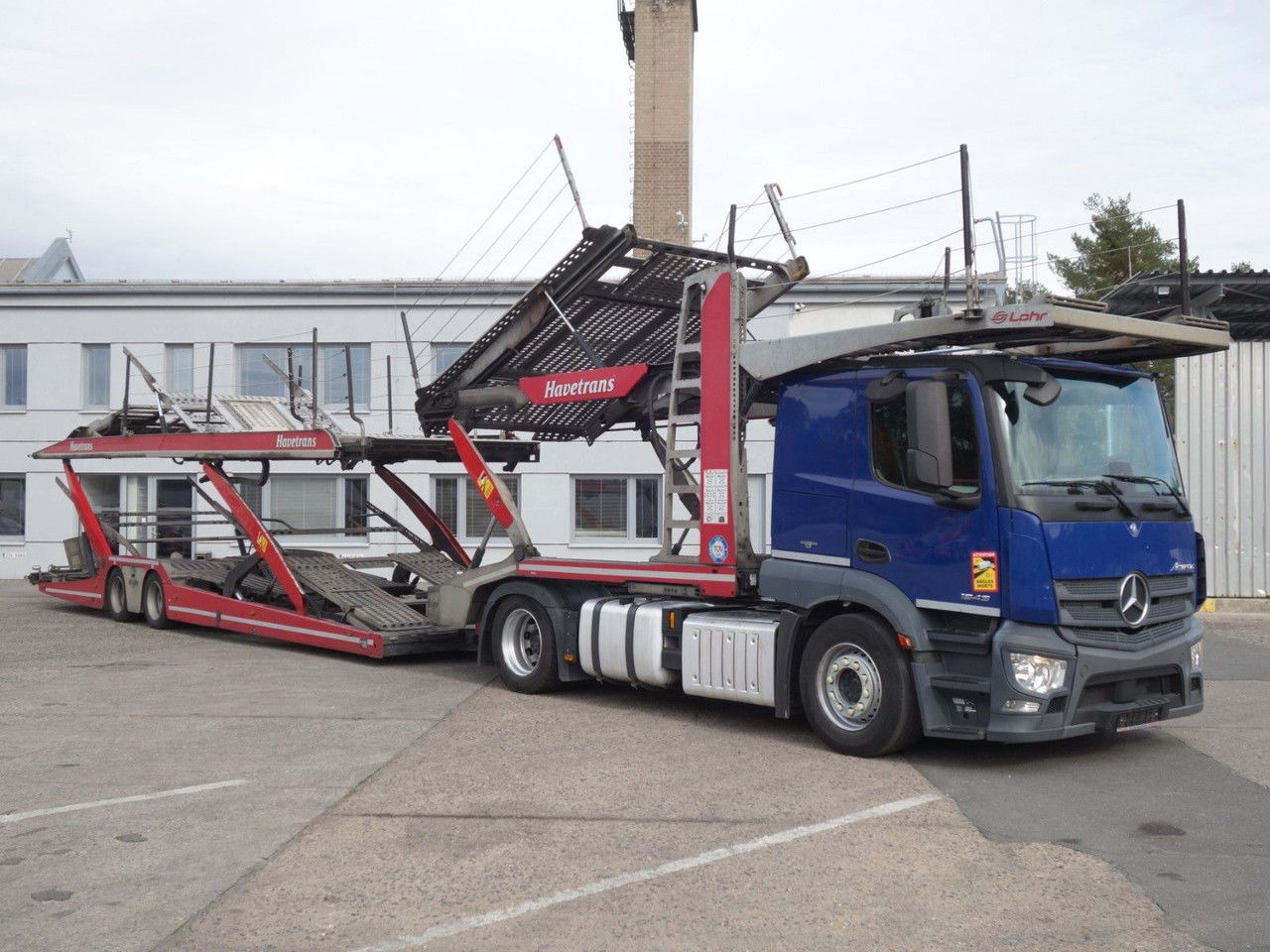 Mercedes-Benz Actros 1843 mit Euro Lohr, Retarder, VDI Certifi - Camion transport auto: Foto 3 Mercedes-Benz Actros 1843 mit Euro Lohr, Retarder, VDI Certifi - Camion transport auto: Foto 3