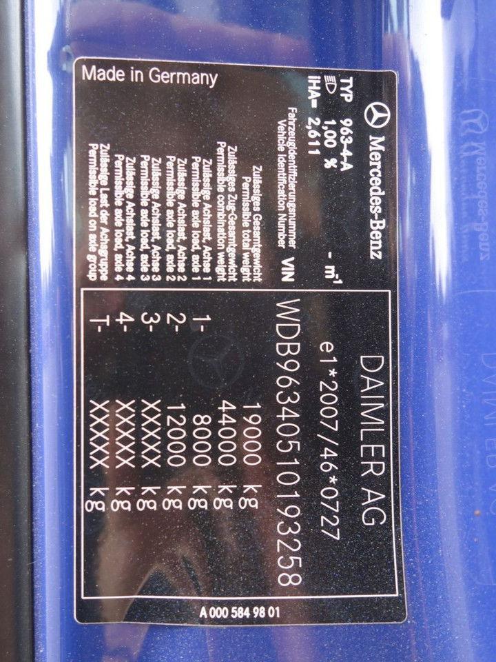 Camion transport auto Mercedes-Benz Actros 1843 mit Euro Lohr, Retarder, VDI Certifi: Foto 16