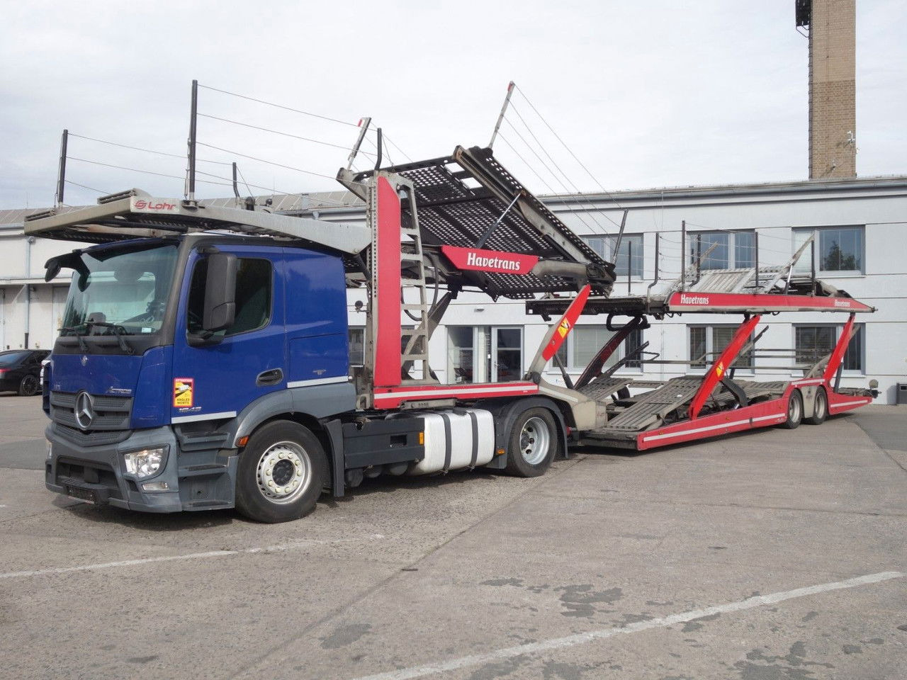 Mercedes-Benz Actros 1843 mit Euro Lohr, Retarder, VDI Certifi - Camion transport auto: Foto 2 Mercedes-Benz Actros 1843 mit Euro Lohr, Retarder, VDI Certifi - Camion transport auto: Foto 2