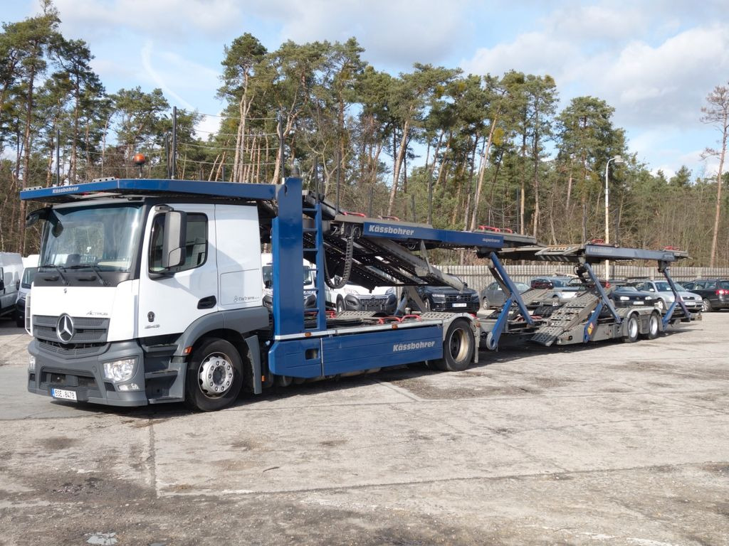 Mercedes-Benz Actros 1843 mit Kässbohrer Supertrans/Supertrans - Camion transport auto: Foto 1 Mercedes-Benz Actros 1843 mit Kässbohrer Supertrans/Supertrans - Camion transport auto: Foto 1