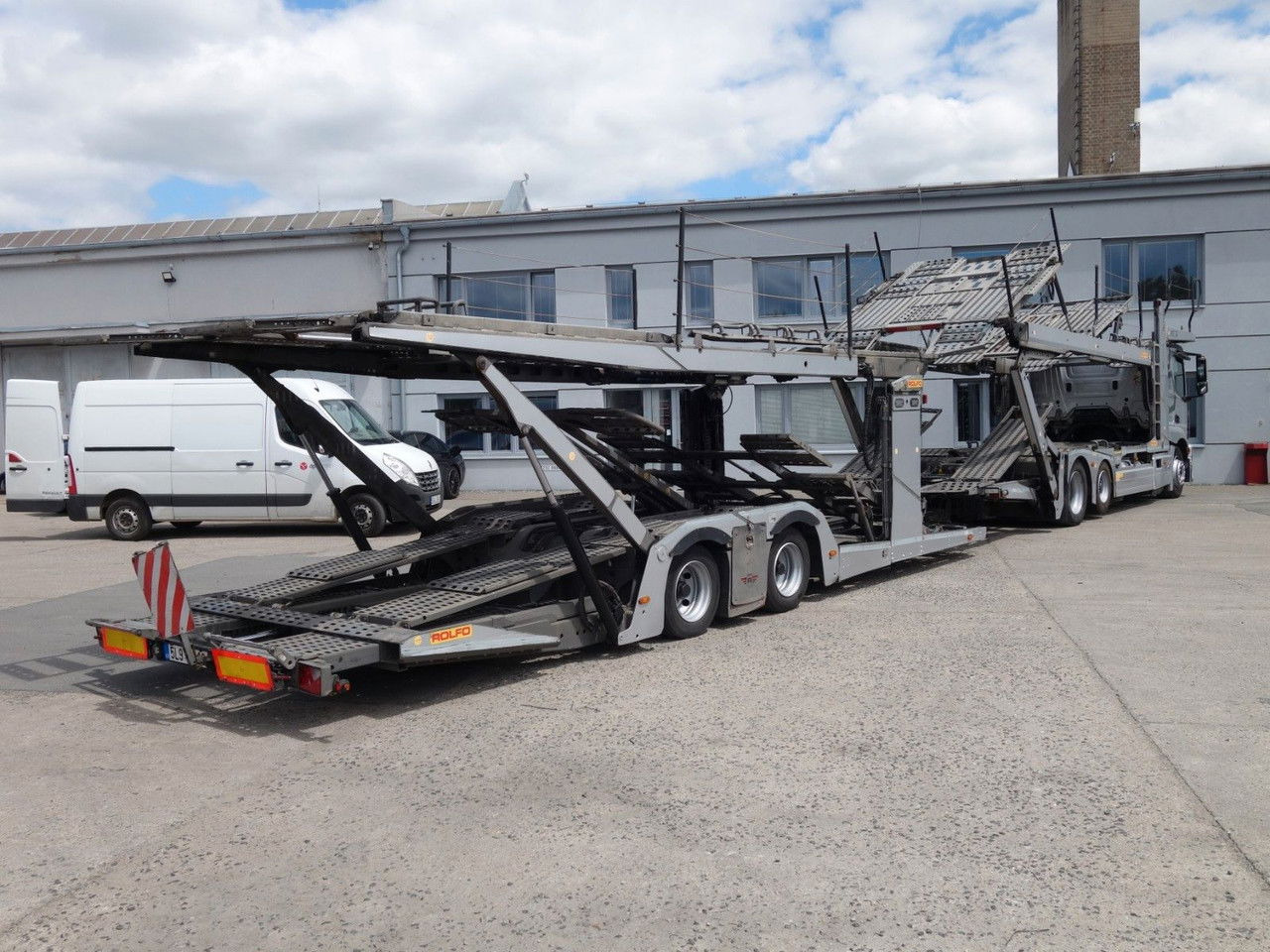 Mercedes-Benz Actros 2443 mit Rolfo FLX, Certifikation VDI - Camion transport auto: Foto 3 Mercedes-Benz Actros 2443 mit Rolfo FLX, Certifikation VDI - Camion transport auto: Foto 3