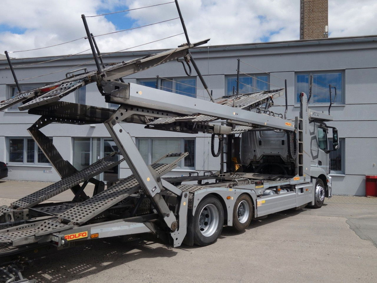 Mercedes-Benz Actros 2443 mit Rolfo FLX, Certifikation VDI - Camion transport auto: Foto 5 Mercedes-Benz Actros 2443 mit Rolfo FLX, Certifikation VDI - Camion transport auto: Foto 5