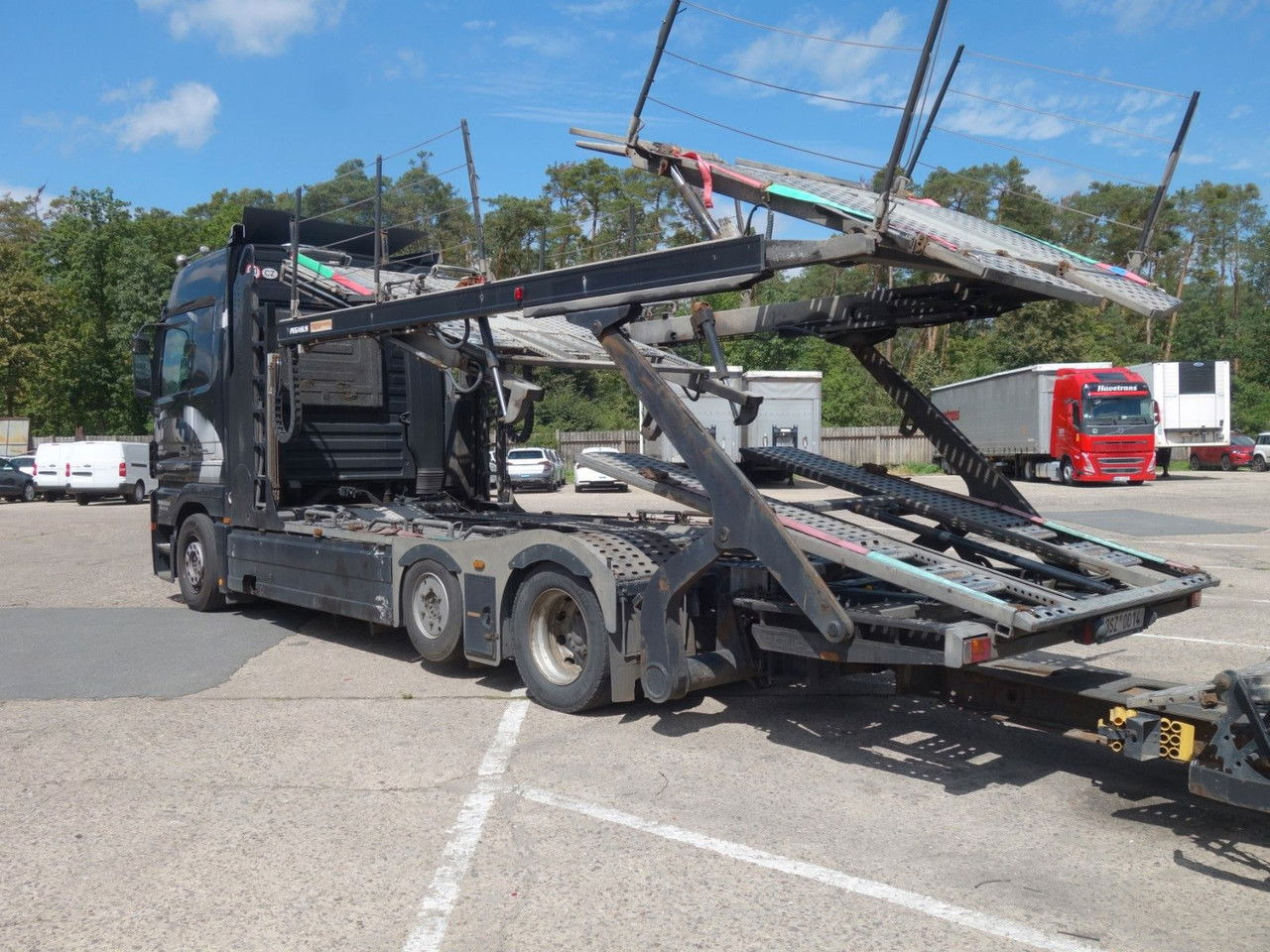 Mercedes-Benz Actros 2446 mit Rolfo für 10 PKW, Retarder - Camion transport auto: Foto 4 Mercedes-Benz Actros 2446 mit Rolfo für 10 PKW, Retarder - Camion transport auto: Foto 4