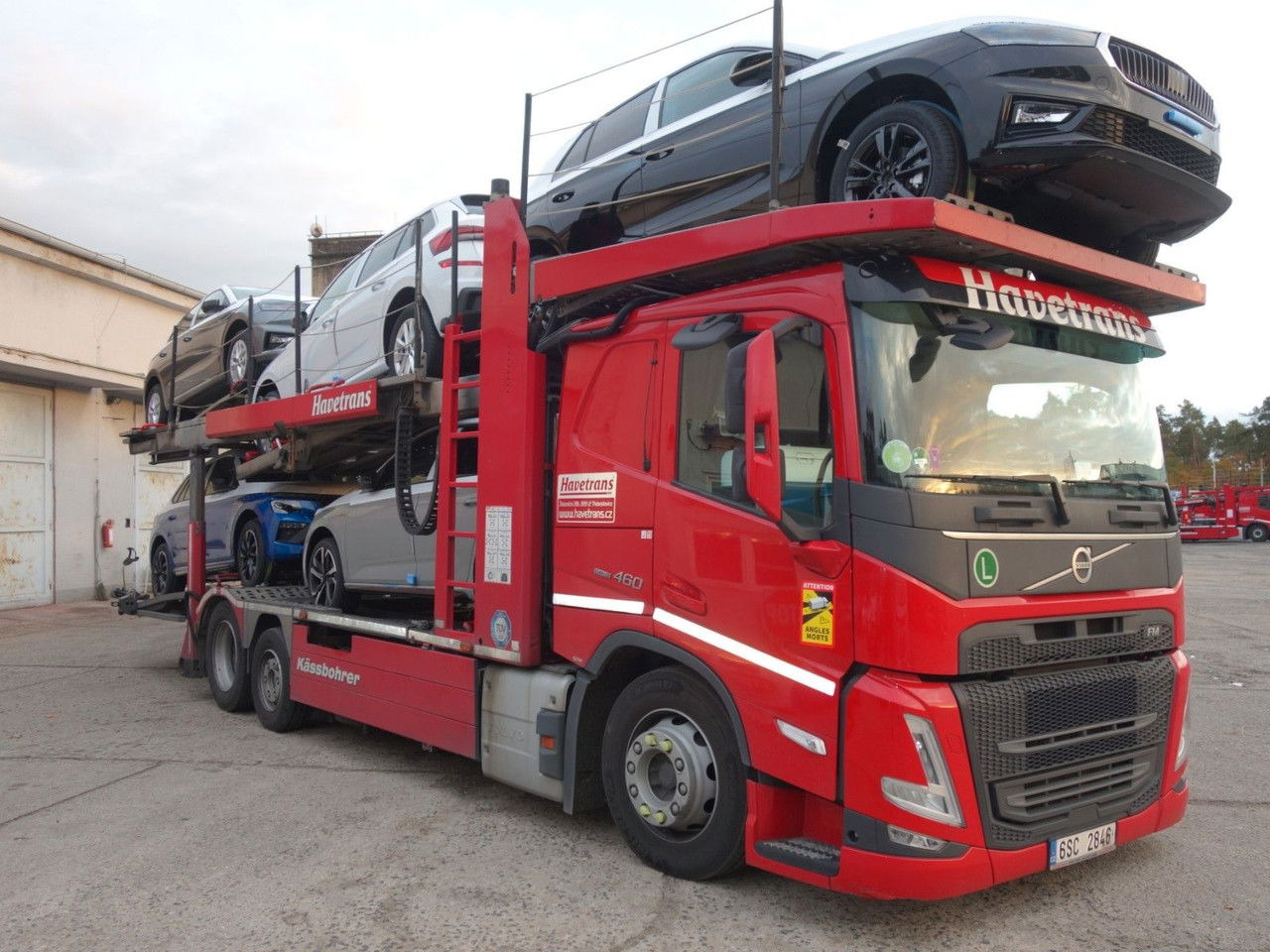 Camion transport auto Volvo FM 13 460 6x2 Kässbohrer Metago - Supertrans: Foto 17