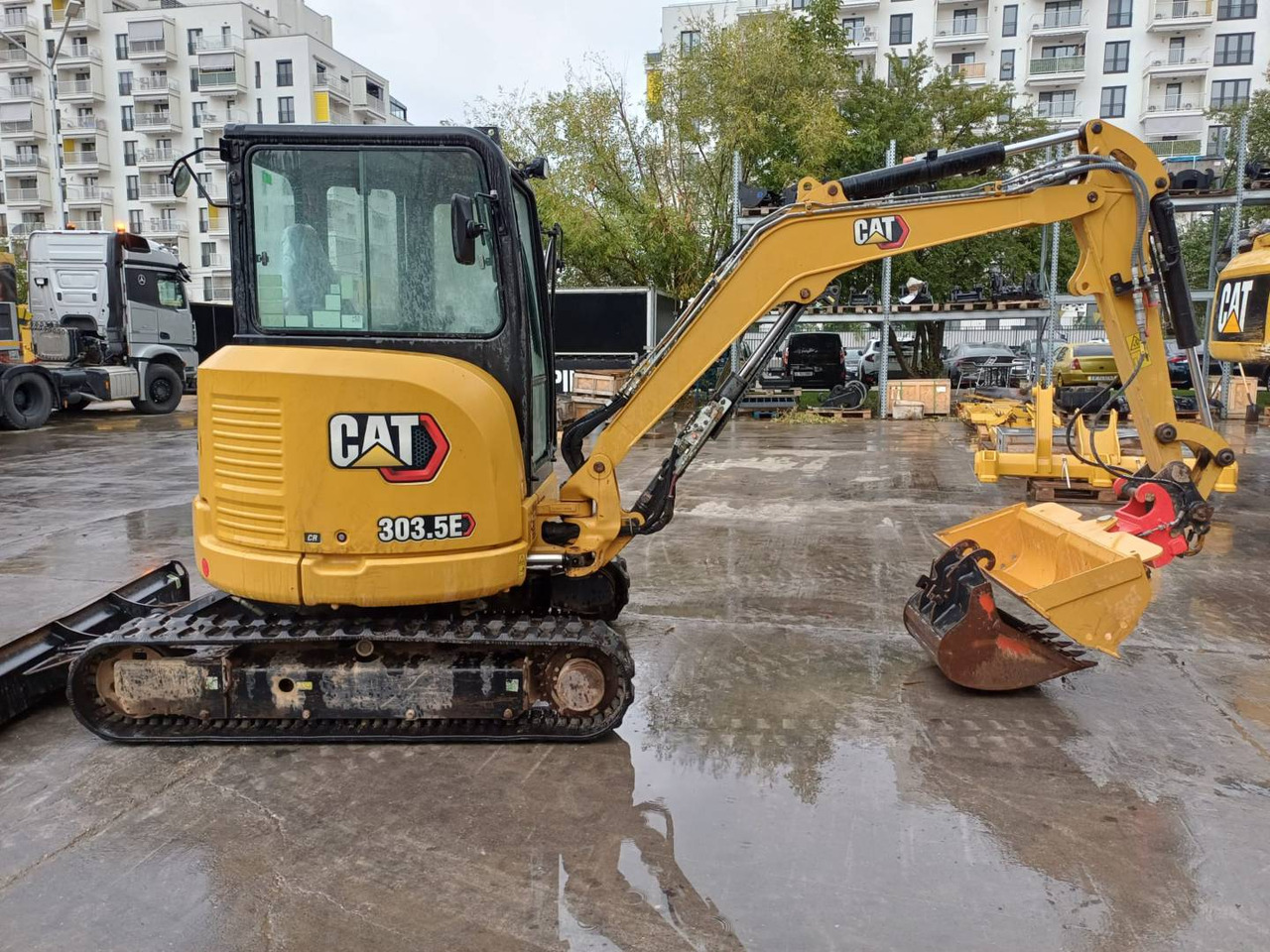 CAT 303.5ECR - Excavator pe şenile: Foto 1 CAT 303.5ECR - Excavator pe şenile: Foto 1