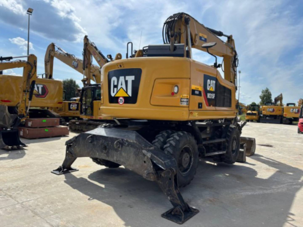 CAT M315F - Excavator pe roţi: Foto 3 CAT M315F - Excavator pe roţi: Foto 3