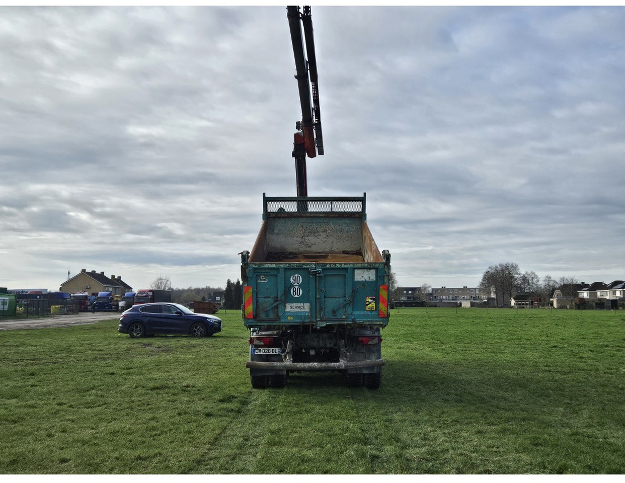 MAN TGA 33.360 TIPPER 3 SIDE CRANE PALFINGER 16502 *REMOTE CONTROL - Camion basculantă: Foto 5 MAN TGA 33.360 TIPPER 3 SIDE CRANE PALFINGER 16502 *REMOTE CONTROL - Camion basculantă: Foto 5