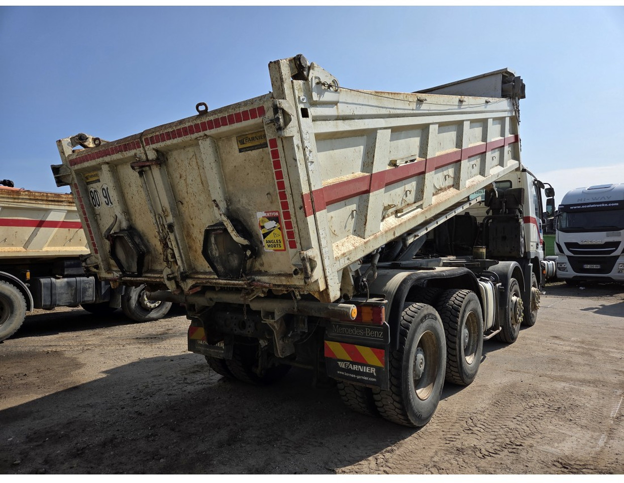 Mercedes Actros 3236 8x4 2-Side Tipper EPS Gearbox 3 Pedals - Camion basculantă: Foto 2 Mercedes Actros 3236 8x4 2-Side Tipper EPS Gearbox 3 Pedals - Camion basculantă: Foto 2
