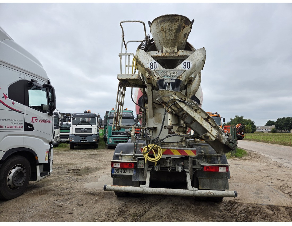 Renault C430 8X4 CONCRETE MIXER MANUAL GEARBOX - Autobetonieră: Foto 3 Renault C430 8X4 CONCRETE MIXER MANUAL GEARBOX - Autobetonieră: Foto 3