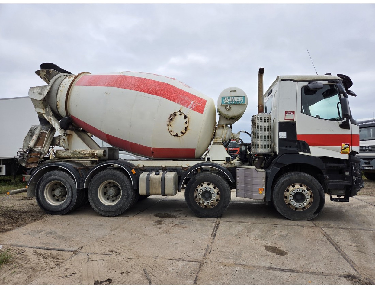 Renault C430 8X4 CONCRETE MIXER MANUAL GEARBOX - Autobetonieră: Foto 4 Renault C430 8X4 CONCRETE MIXER MANUAL GEARBOX - Autobetonieră: Foto 4