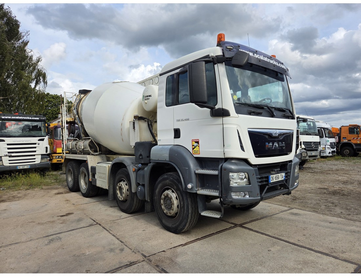 TGS 35.400 8X4 Concrete Mixer Stetter Euro 6 Steelsuspension - Autobetonieră: Foto 5 TGS 35.400 8X4 Concrete Mixer Stetter Euro 6 Steelsuspension - Autobetonieră: Foto 5