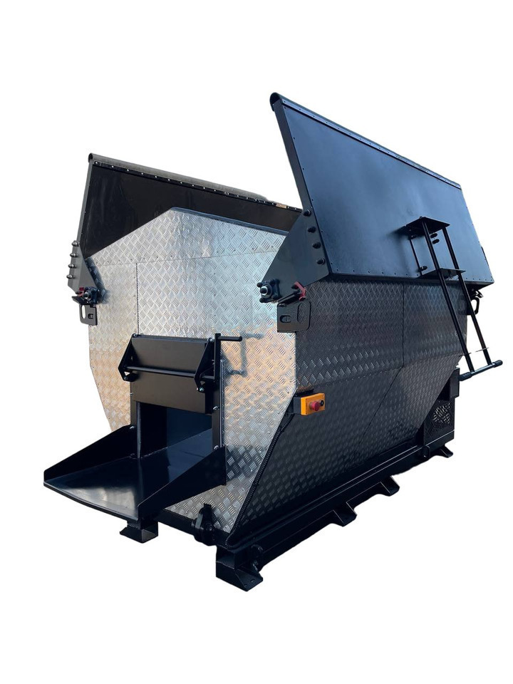 TICAB Asphalt Hot Box from the Manufacturer for 2,8 t, termiskais bunkurs asfaltam HB-2 - Maşină de asfaltat: Foto 2 TICAB Asphalt Hot Box from the Manufacturer for 2,8 t, termiskais bunkurs asfaltam HB-2 - Maşină de asfaltat: Foto 2
