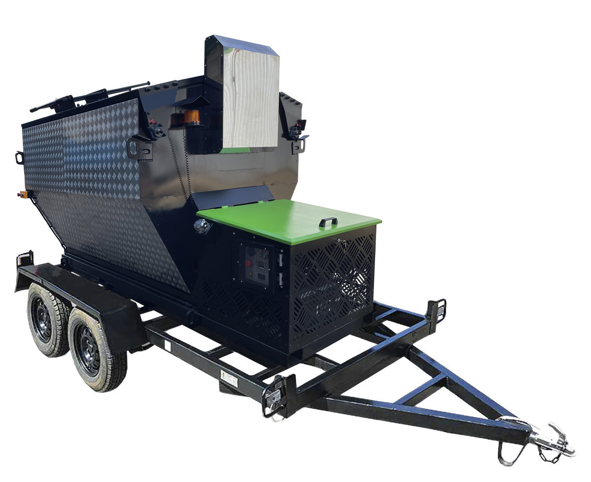 TICAB Asphalt Hot Box from the Manufacturer for 2,8 t, termiskais bunkurs asfaltam HB-2 - Maşină de asfaltat: Foto 4 TICAB Asphalt Hot Box from the Manufacturer for 2,8 t, termiskais bunkurs asfaltam HB-2 - Maşină de asfaltat: Foto 4