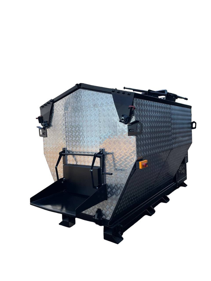 TICAB Asphalt Hot Box from the Manufacturer for 2,8 t, termiskais bunkurs asfaltam HB-2 - Maşină de asfaltat: Foto 3 TICAB Asphalt Hot Box from the Manufacturer for 2,8 t, termiskais bunkurs asfaltam HB-2 - Maşină de asfaltat: Foto 3