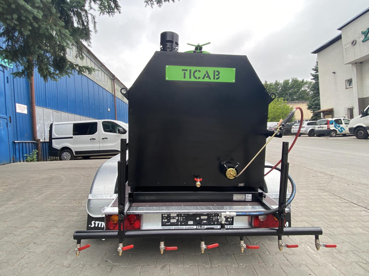 TICAB SelfPropelled Bitumen Emulsion Sprayer,1000L,Manufacturer - Gudronator: Foto 5 TICAB SelfPropelled Bitumen Emulsion Sprayer,1000L,Manufacturer - Gudronator: Foto 5